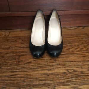 Christian Louboutin Black Leather Pumps